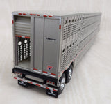 #T117 1/64 Wilson Silverstar Tandem Axle Livestock Trailer - no box