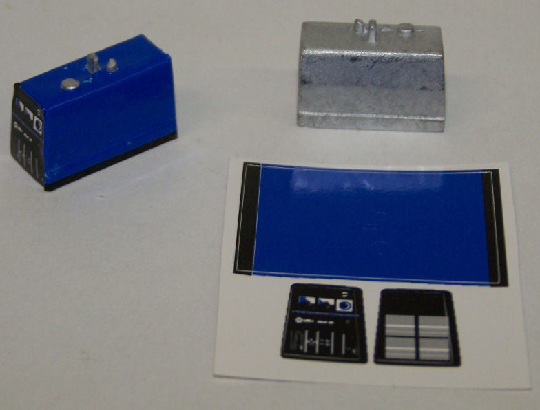 #TRP5500B 1/64 Portable Engine Welder with Blue Decal Sheet
