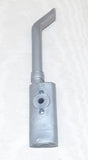 #01-012 1/16 Gray Side Mount Plastic Muffler