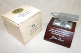 #01096 John Deere Historical Anvil Paperweight - 150th Anv.