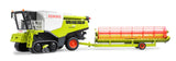 #02119 1/16 Claas Lexion 780 Terra Trac Combine Harvester with Header Trailer