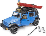 #02529 1/16 Jeep Wrangler Rubicon Unlimited with Kayak & Kayaker