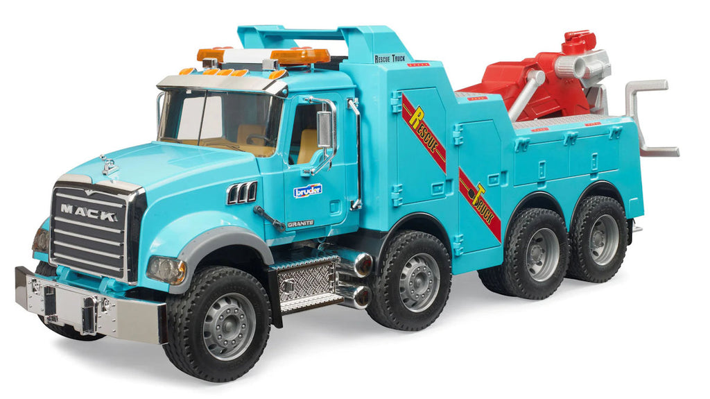 #02831 1/16 Mack Granite Heavy Tow Truck with Lights & Sound