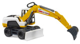 #03413 1/16 White & Yellow Bruder XE 5000 Excavator