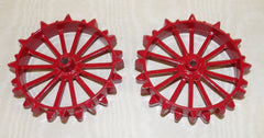 #06-051 1/16 Metal Spoke Rear Wheel with Lugs, 3½" x 11/16" - Used, AS IS