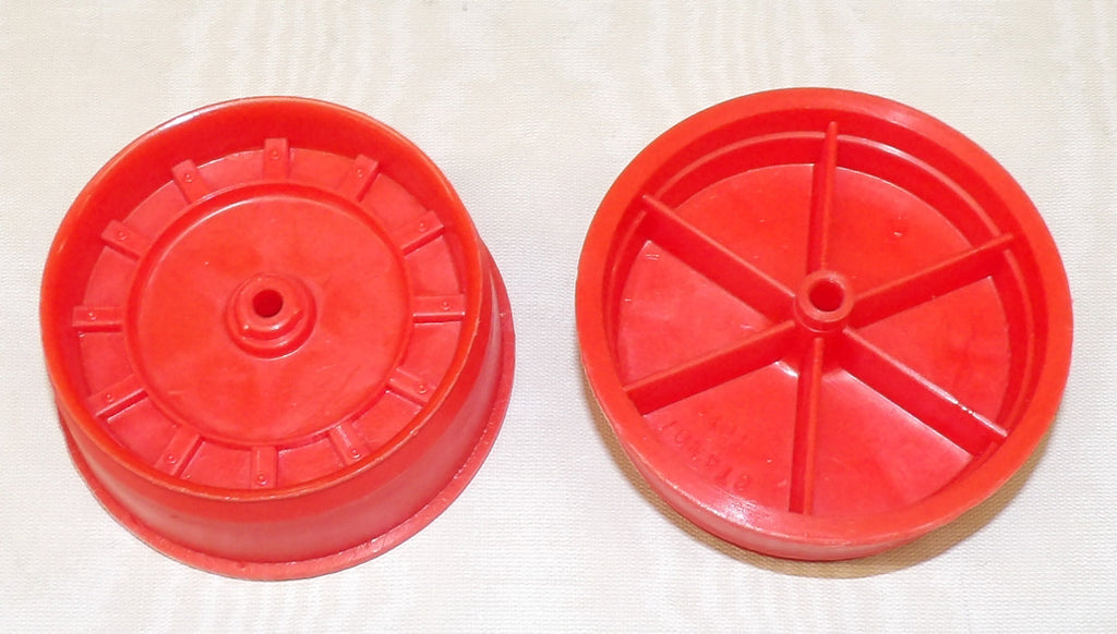 #07-025CA 1/16 Orange Plastic Rear Type 6 Rim, pair