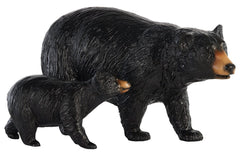 #B-TR-10330 1/9 American Black Bear & Cub Set