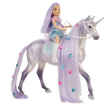 #B-FS-10653 1/12 Twila & Moonstone, Fantasy Rider & Unicorn Playset