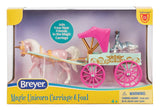 #B-SM-10666 1/32 Unicorn Magic Carriage & Foal Playset