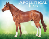 #B-TR-10718 1/9 Apollitcal Jess, American Quarter Horse Sprinter