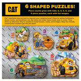 #12546 CAT 6 Shaped Mini Puzzle Set