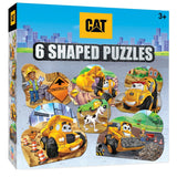 #12546 CAT 6 Shaped Mini Puzzle Set