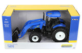 #13988 1/16 New Holland T6070 MFWD Tractor with Loader