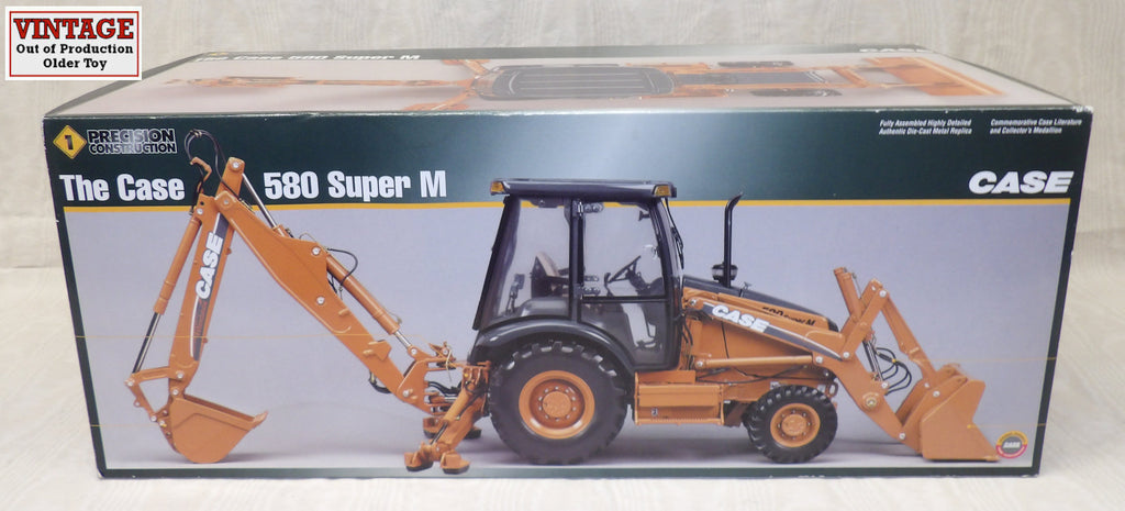 #14132 1/16 Case 580 Super M Backhoe Loader, Precision Construction #1 - Pre Owned