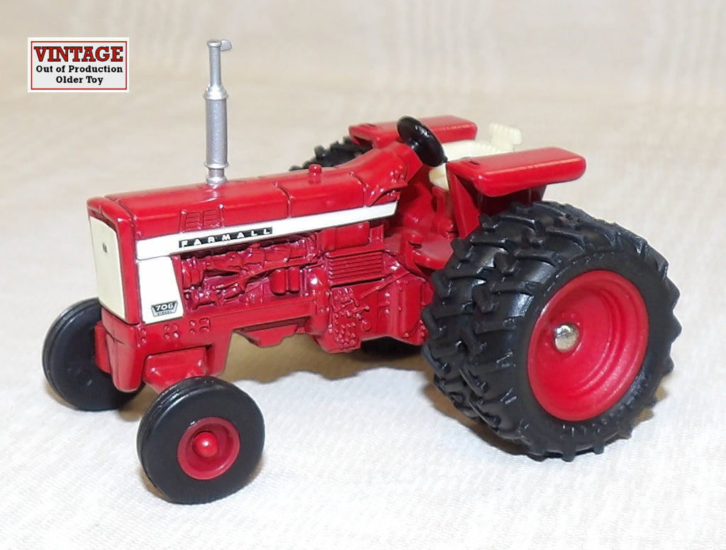 #14133A 1/64 Farmall 706 Tractor with Duals & No Cab - No Package, AS IS
