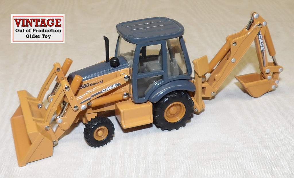 #14155 1/50 Case 580 Super M Loader Backhoe - No Box, AS IS