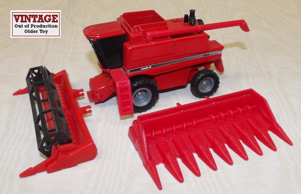 #14164 1/64 Case-IH 2388 Axial Flow Combine with 2 Heads - No Box, AS IS
