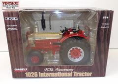 #14664A 1/16 International 1026 Wheatland Golden Demonstrator Tractor, 40th Anniversary Collector Edition