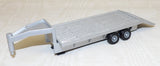 #148552 1/64 Silver Gooseneck Flatbed Trailer
