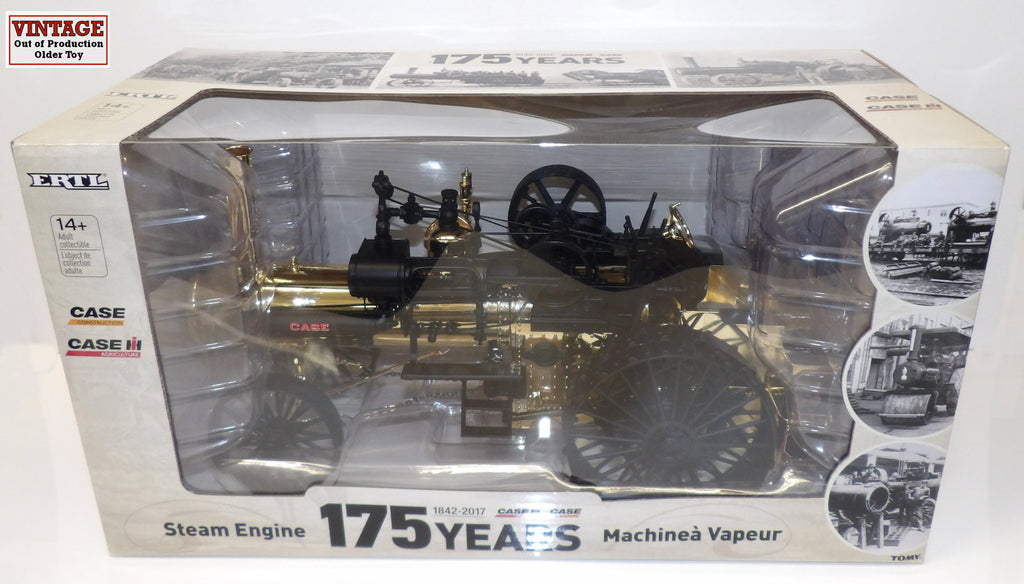 #14900AC 1/16 Case 65 HP Steam Engine, 175th Anniversary Edition - Gold Chrome Version