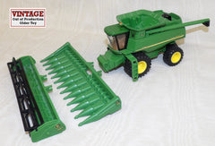 #15038 1/64 John Deere 9750STS Combine with 2 Heads - No Box, AS IS