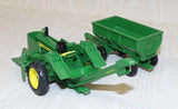#15086 1/64 John Deere 630 Tractor with Mounted Corn Picker & Flarebox Wagon - No Package, AS IS