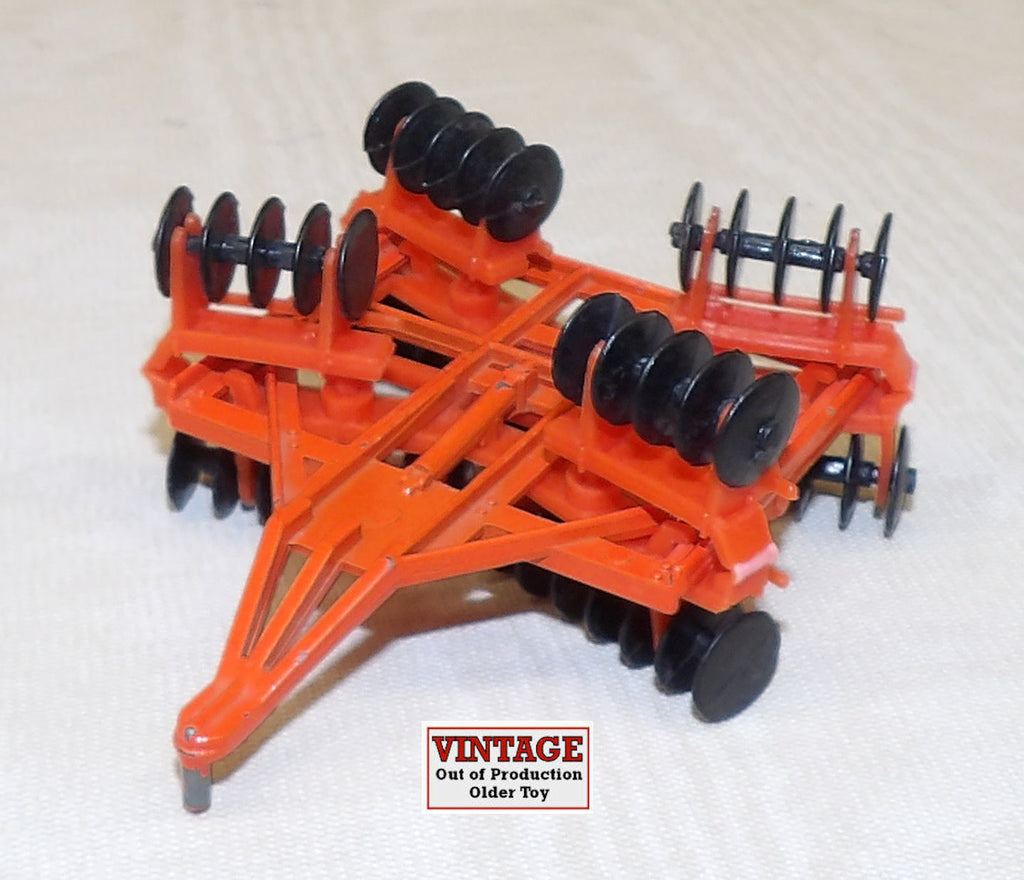 #1523 1/64 Orange Wing Disk without Wheels - Used, AS IS