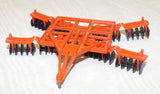 #1523 1/64 Orange Wing Disk without Wheels - Used, AS IS