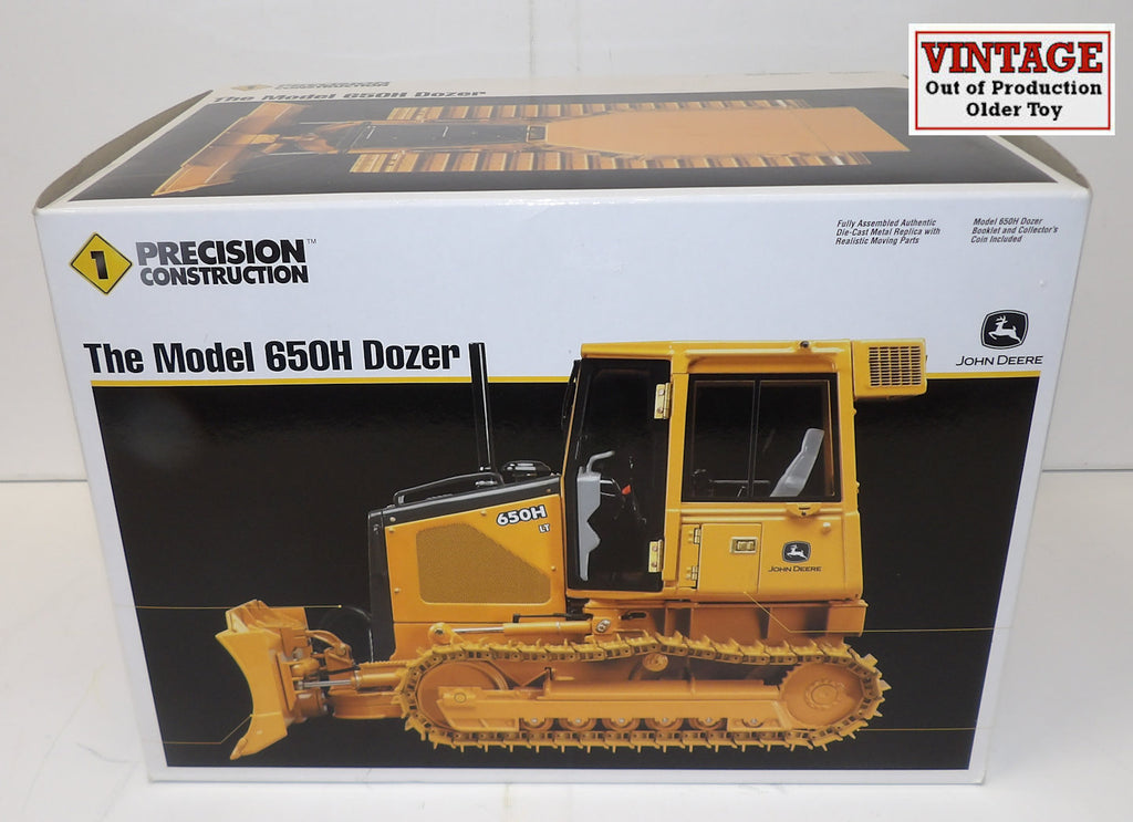 #15410 1/16 John Deere Model 650H Dozer Precision Construction #1, Pre-Owned