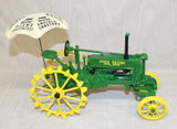 #15645A 1/16 John Deere BW Unstyled Wide Front Tractor with Umbrella, 200th Birthday Col. Ed. - No Box, AS IS