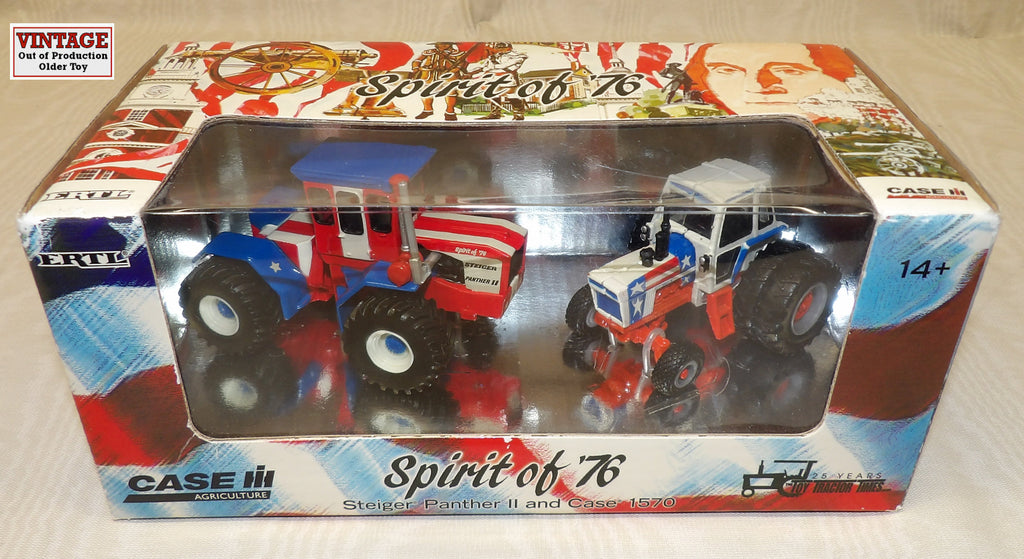 #16176A 1/64 Spirit of '76 Steiger Panther II & Case 1570 Tractor Set
