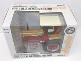 #16201A 1/16 International 656 Gold Demonstrator Tractor with ROPS & Canopy, 2011 National Farm Toy Museum 25th Anniversary Edition