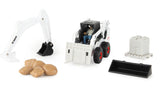 #16504 1/32 Bobcat Skid Steer Loader Construction Set
