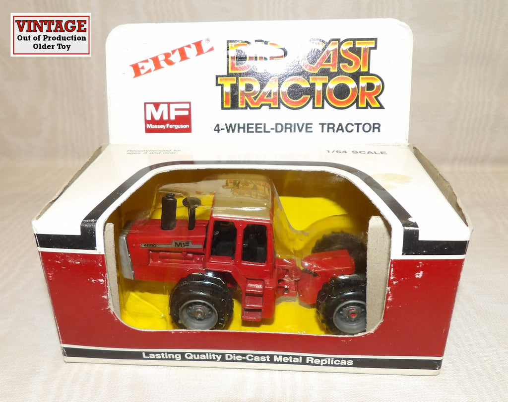 #1727EO 1/64 Massey Ferguson 4880 4WD Tractor with Single Tires