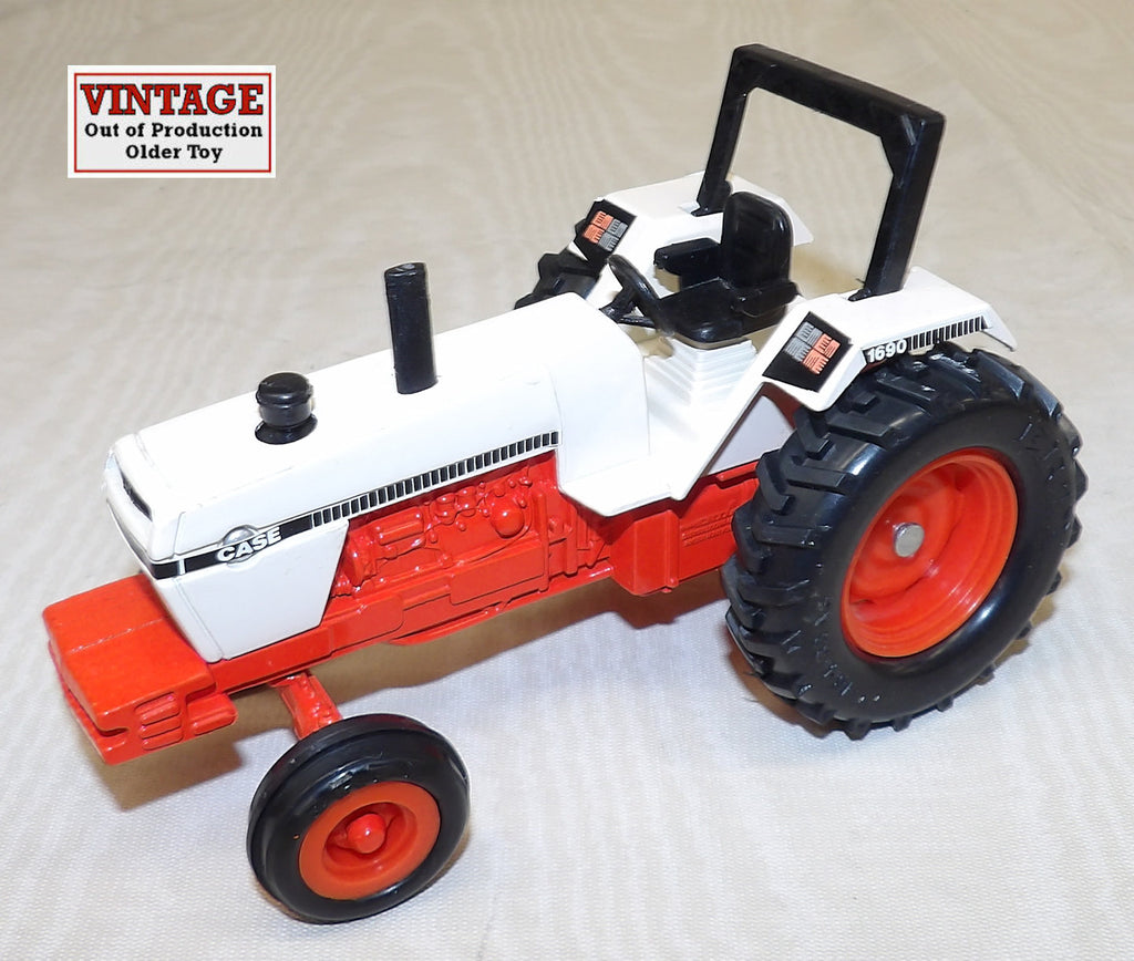 #1787EO-1 1/32 Case 1690 Tractor with ROPS - Bad Muffler, No Box, AS IS