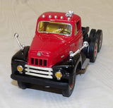 #19-2583 1/34 International 1959 IH Semi Truck with Lowboy Trailer