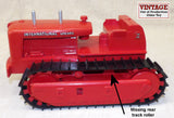 1950PM 1/25 International TD-24 Crawler, Plastic - No Box, AS IS