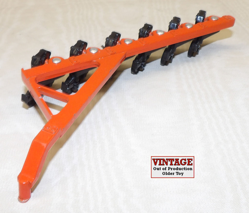 #1962 1/32 Orange Case/AC 6-Bottom Plow - AS IS