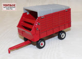 #1999B 1/64 Red Forage Wagon - No Package, AS IS