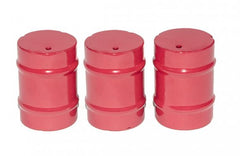 #200819 1/16 Red Rodeo Barrels, 3 pc.