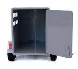 #200847 1/16 Gray Bumper Pull 2-Horse Trailer