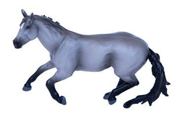 #200863 1/16 Gray Gelding Barrel Horse