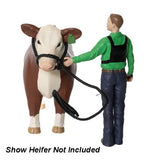 #200875 1/16 Boy Cattle Showman Set