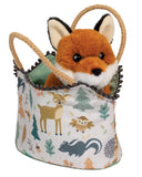 #2125D Magical Forest Sassy Sak with Fox Plush