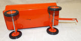 #2212-6 1/16 Orange Flarebox Wagon - Used, No Box, AS IS.