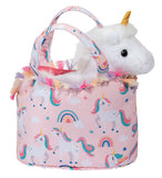 #2225D Unicorn Sassy Sak with Unicorn Plush