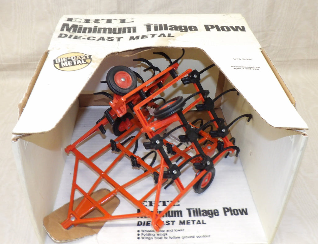 #266 1/16 Orange Case/AC Minimum Tillage Plow - Damaged Box, AS IS