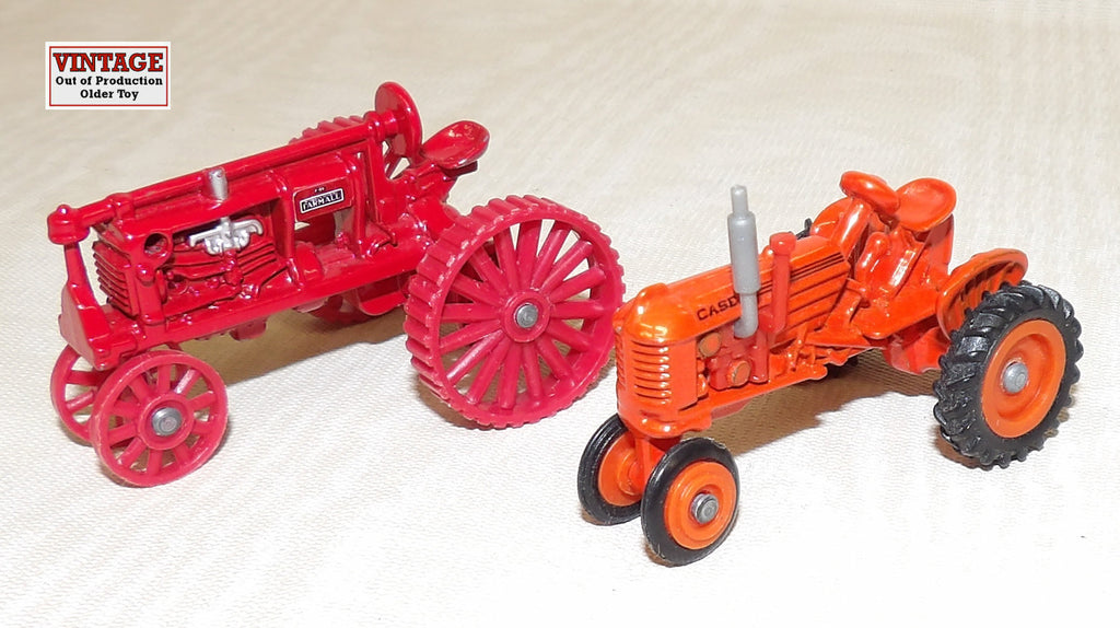 #238EO 1/64 Farmall F-20 & Case VAC Historical Set - Used, AS IS