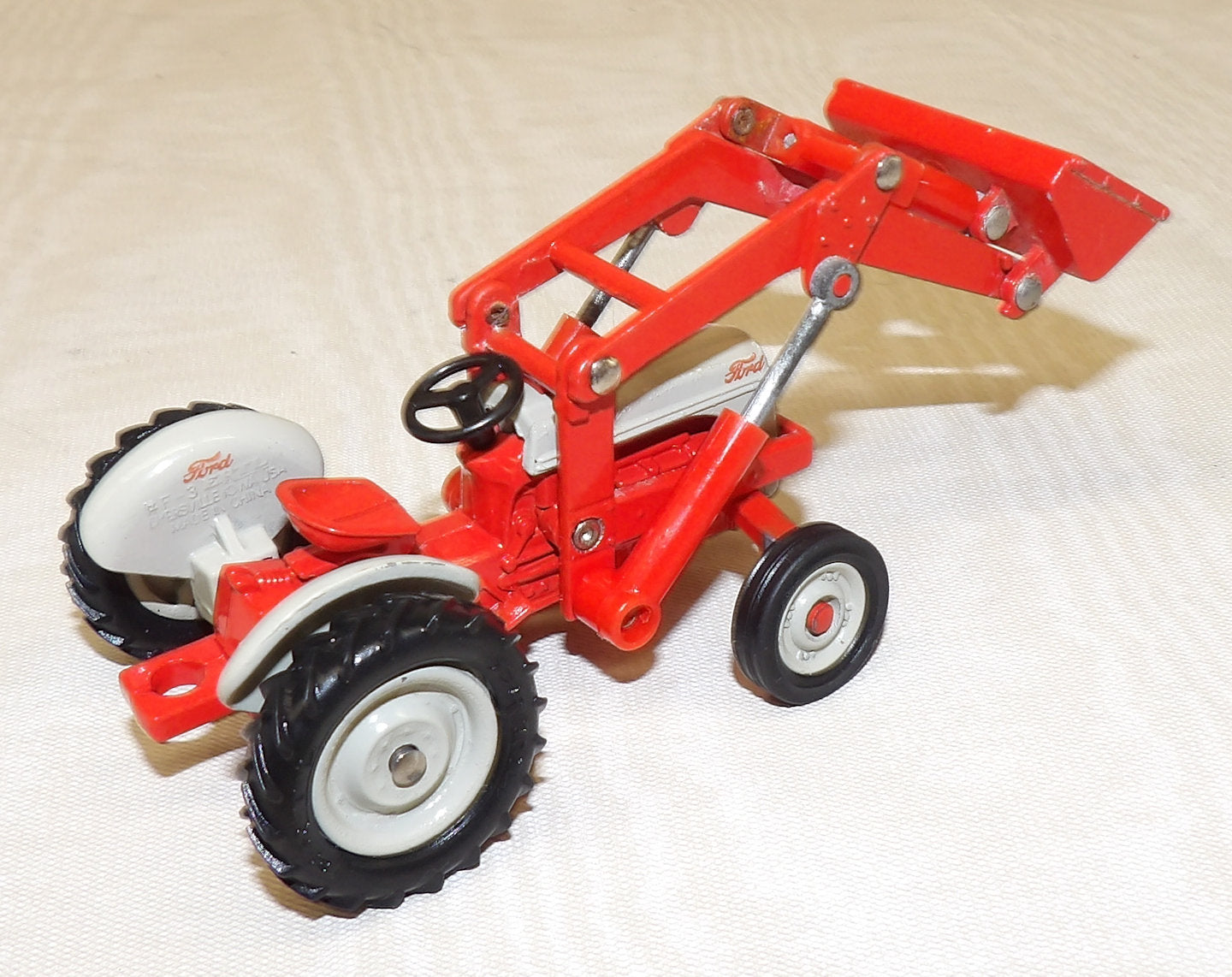 #2512 1/43 Ford 8N Tractor with Loader - Open Package, AS IS | Action Toys