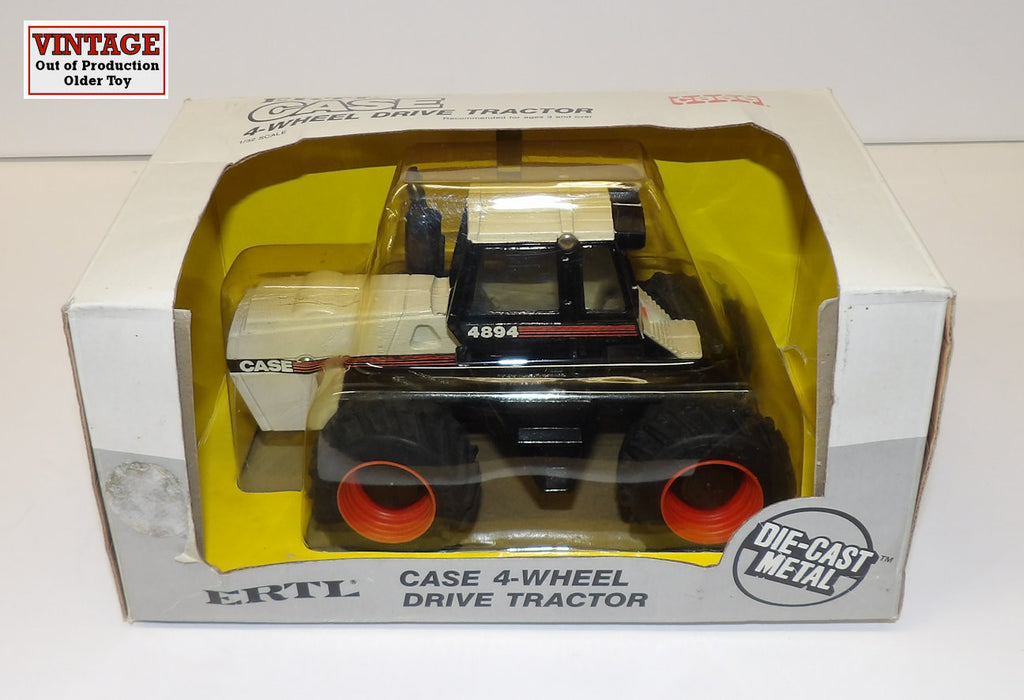 #262EO 1/32 Case 4894 4WD Tractor with Single Wheels - No Box, AS IS